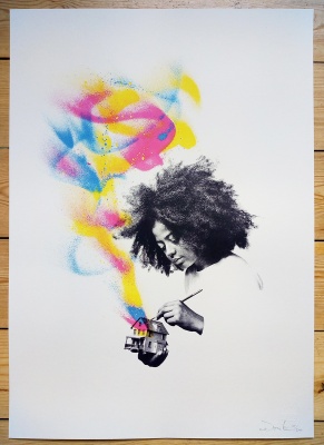 ''Homeboy'' limited edition screenprint by Donk