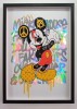 ''Taking the Mickey - Urban Art'' screenprint by Richard Pendry