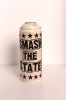 ''Smash The State'' customised empty spray can by Benjamin Irritant