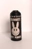 ''Bunnies Not Bombs'' customised empty spray can by Benjamin Irritant