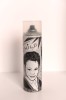 ''Manchild (portrait of Kane)'' customised empty spray can by Sandra Kane