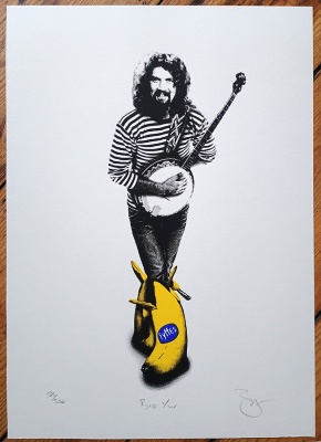 ''Big Yin'' limited edition screenprint by Barry D Bulsara