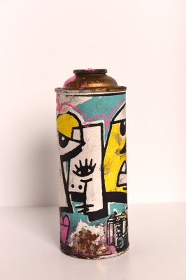 ''Pablo'' customised empty spray can by Dano